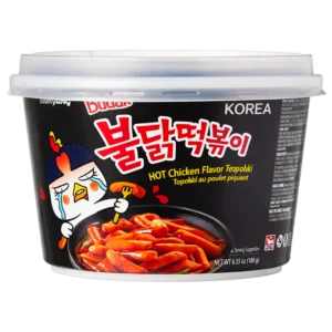 Samyang Buldak Hot Chicken Flavor Topokki, 185g