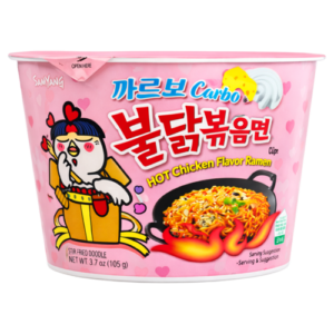 Samyang Hot Chicken Ramen Carbo Bowl, 105g