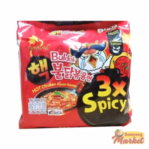 Samyang Hot Chicken Flavor Ramen Buldak 3X Spicy Instant Noodles