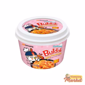 Samyang Buldak Carbonara Tteokbokki Rice Cake Snack Shelf-Stable