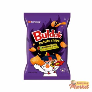 Samyang Buldak Habanero Lime Flavor Potato Chips