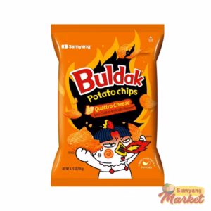 Samyang Buldak Quattro Cheese Flavor Potato Chips