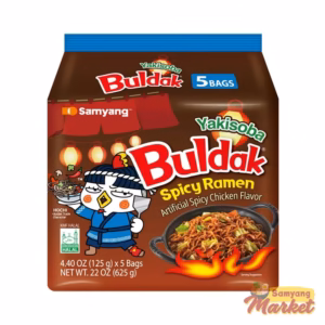 Samyang Buldak Yakisoba Spicy Chicken Ramen Pack of 5